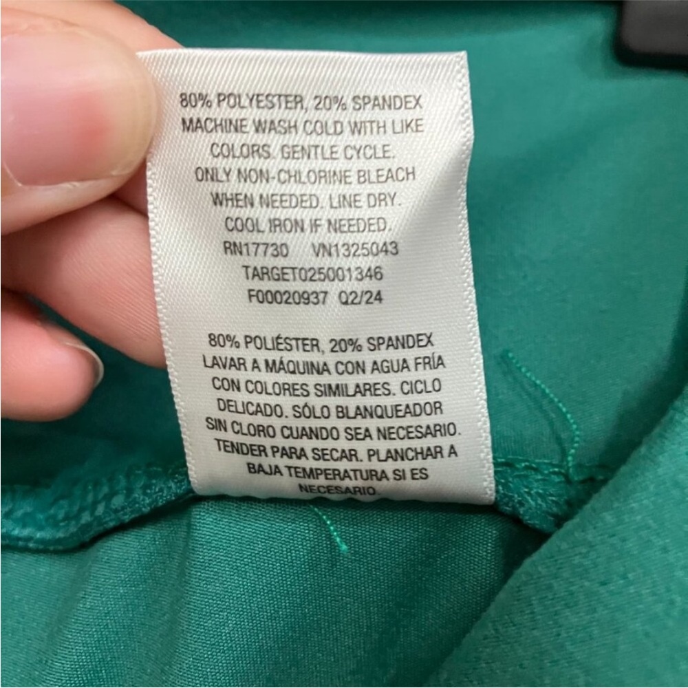 a new day Women's Green Flare Pants - Picture 5 of 5